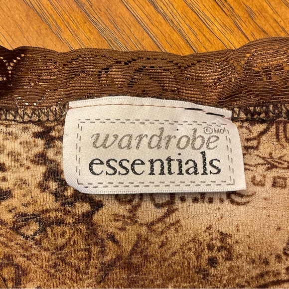 VINTAGE BOHO WHIMSY SLEEVES TOP M/L - Picture 5 of 6